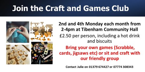 Craft and Games Club